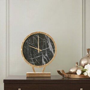 Gold Table Clock
